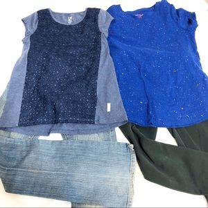 4 Pieces Lot of Various Girls Clothes Size 10-12